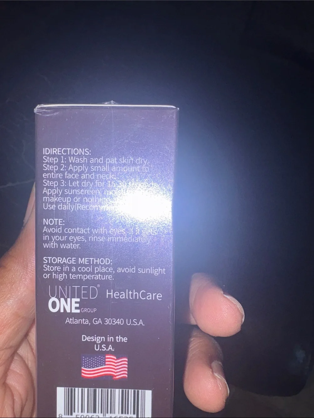 Vitamin C Serum - Purple & Gold Packaging never been opened still in plastic